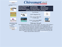 Tablet Screenshot of chirosmart.net